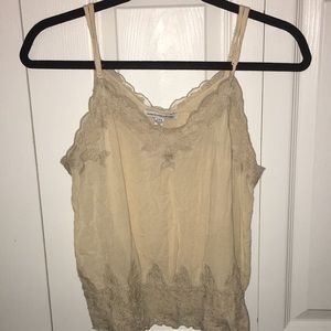 tan tank top